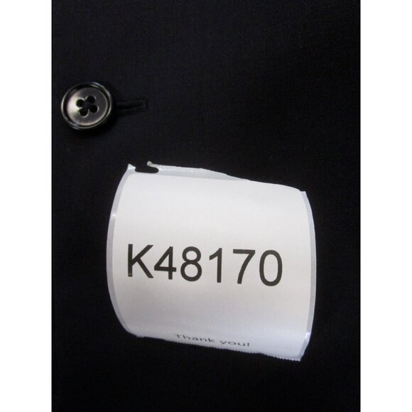 Armani Collezioni Sport Coat 44 Navy Wool Blazer Jacket 2 Button Preppy - Picture 13 of 13